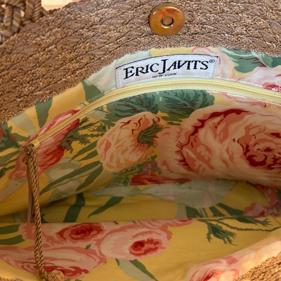 Eric Javits Braided Straw Tote in Tan - Picture 4 of 4
